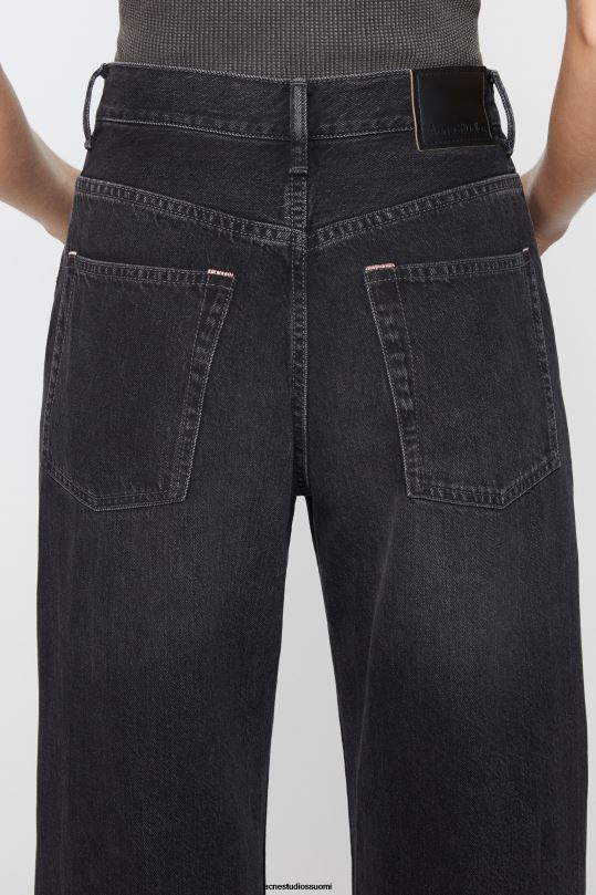 Acne Studios vaatteet musta 0VF2B227 rennon mallin farkut - 2022f