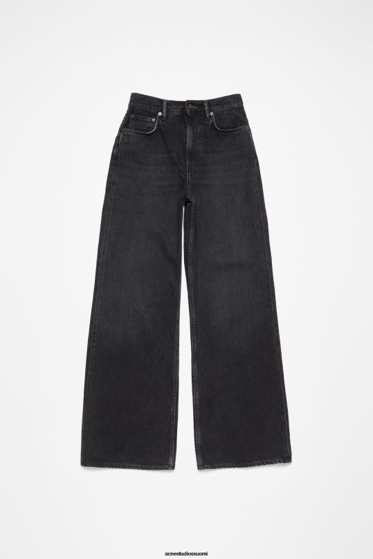 Acne Studios vaatteet musta 0VF2B227 rennon mallin farkut - 2022f