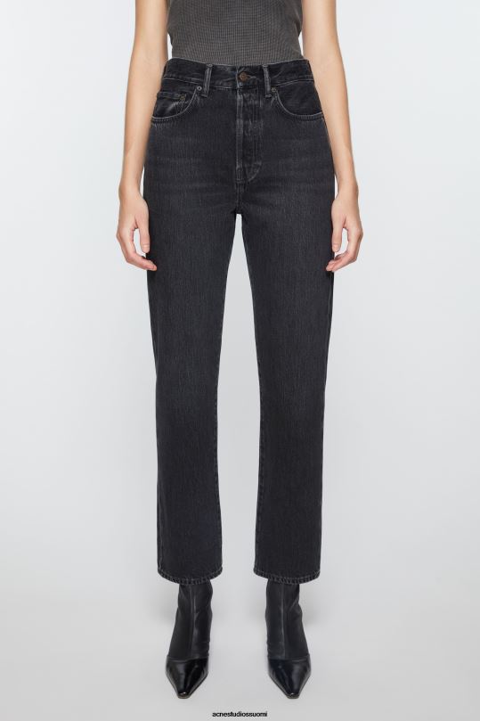 Acne Studios vaatteet musta 0VF2B228 tavalliset farkut - mece