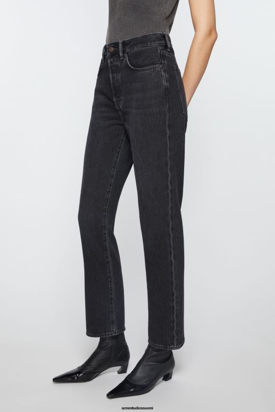 Acne Studios vaatteet musta 0VF2B228 tavalliset farkut - mece