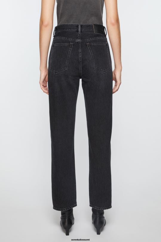 Acne Studios vaatteet musta 0VF2B228 tavalliset farkut - mece