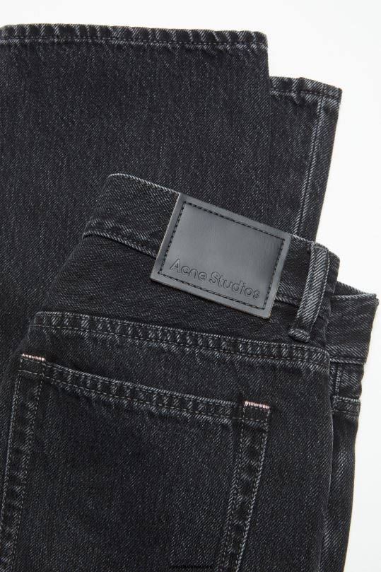 Acne Studios vaatteet musta 0VF2B228 tavalliset farkut - mece