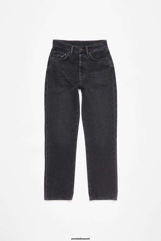 Acne Studios vaatteet musta 0VF2B228 tavalliset farkut - mece