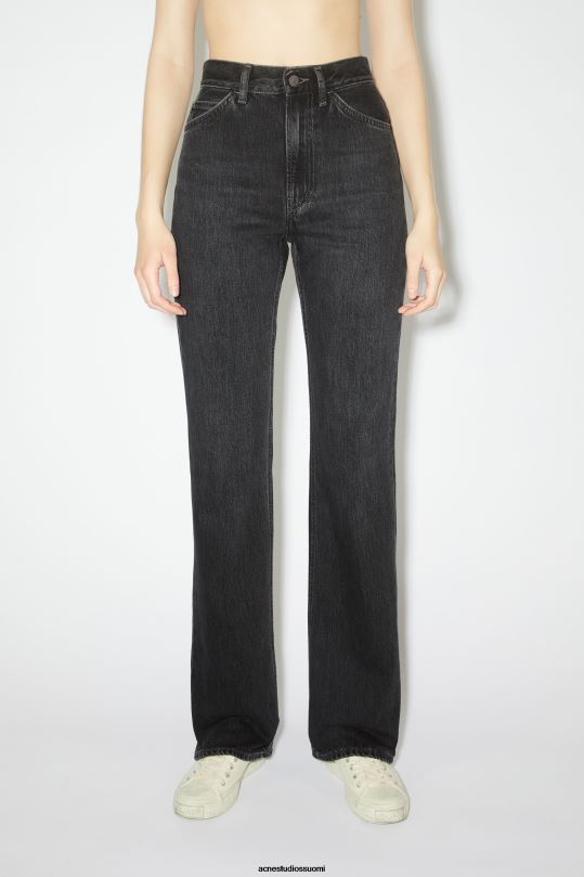 Acne Studios vaatteet musta 0VF2B234 tavalliset farkut - 1977