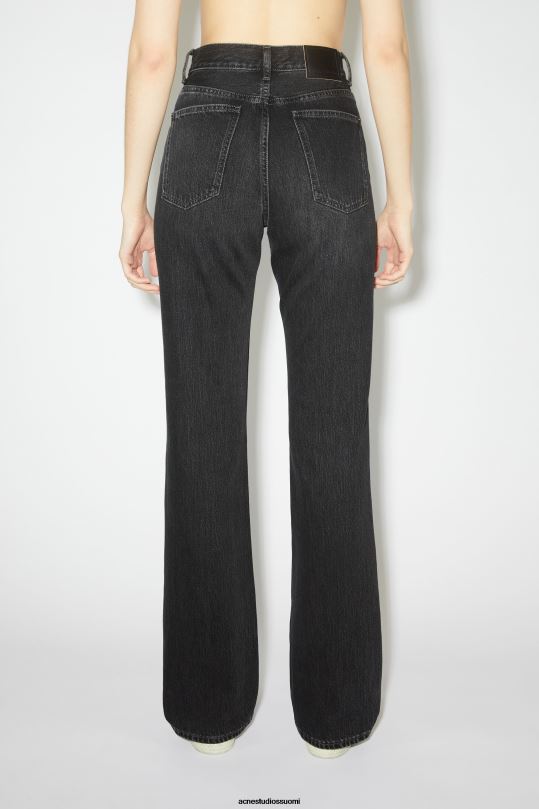 Acne Studios vaatteet musta 0VF2B234 tavalliset farkut - 1977