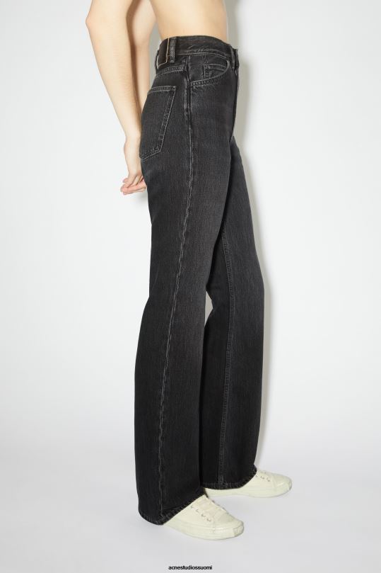Acne Studios vaatteet musta 0VF2B234 tavalliset farkut - 1977