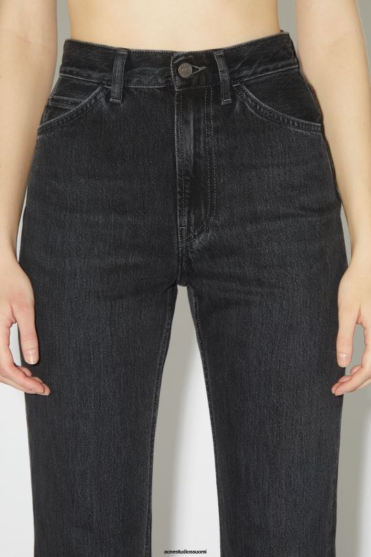 Acne Studios vaatteet musta 0VF2B234 tavalliset farkut - 1977