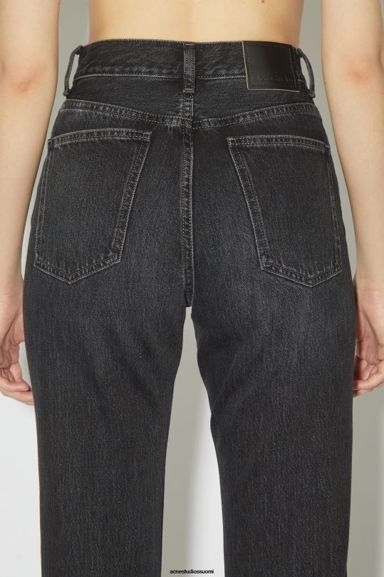 Acne Studios vaatteet musta 0VF2B234 tavalliset farkut - 1977