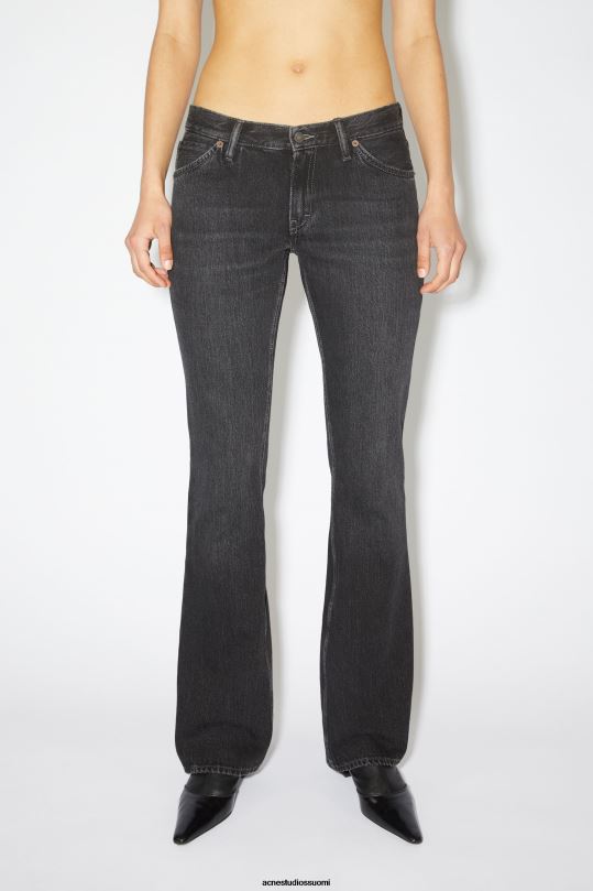 Acne Studios vaatteet musta 0VF2B237 slim fit farkut - 2005