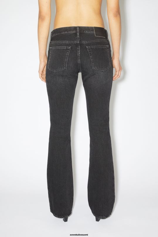 Acne Studios vaatteet musta 0VF2B237 slim fit farkut - 2005