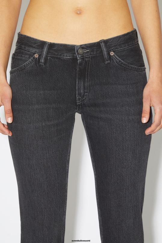 Acne Studios vaatteet musta 0VF2B237 slim fit farkut - 2005