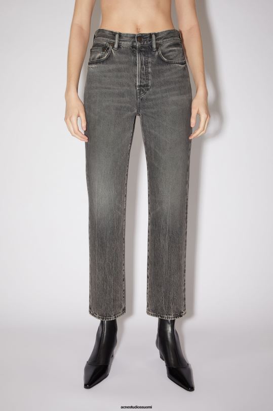 Acne Studios vaatteet musta 0VF2B238 tavalliset farkut - mece