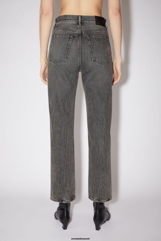 Acne Studios vaatteet musta 0VF2B238 tavalliset farkut - mece