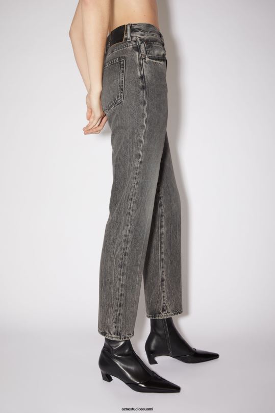 Acne Studios vaatteet musta 0VF2B238 tavalliset farkut - mece