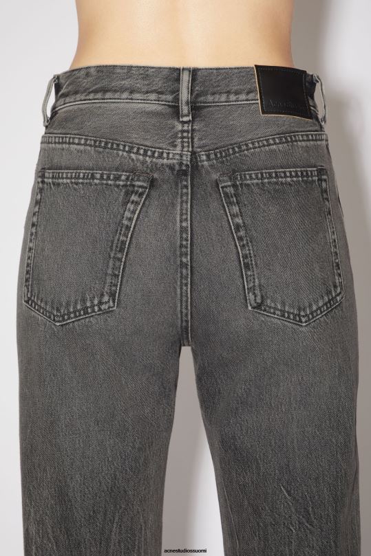 Acne Studios vaatteet musta 0VF2B238 tavalliset farkut - mece