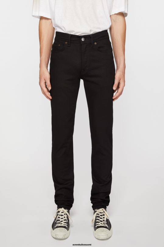 Acne Studios vaatteet pysy mustana 0VF2B1158 skinny fit farkut - pohjois
