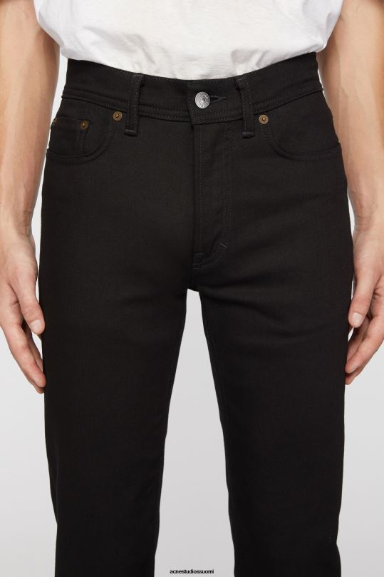 Acne Studios vaatteet pysy mustana 0VF2B1158 skinny fit farkut - pohjois