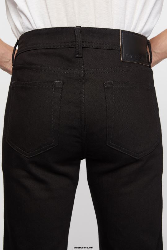 Acne Studios vaatteet pysy mustana 0VF2B1158 skinny fit farkut - pohjois