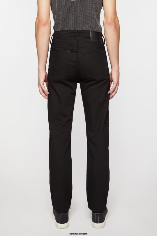 Acne Studios vaatteet pysy mustana 0VF2B1162 slim fit farkut - river