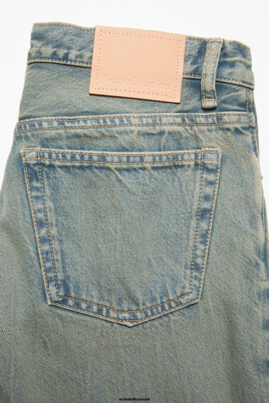 Acne Studios vaatteet sininen/beige 0VF2B222 slim fit farkut - 2005