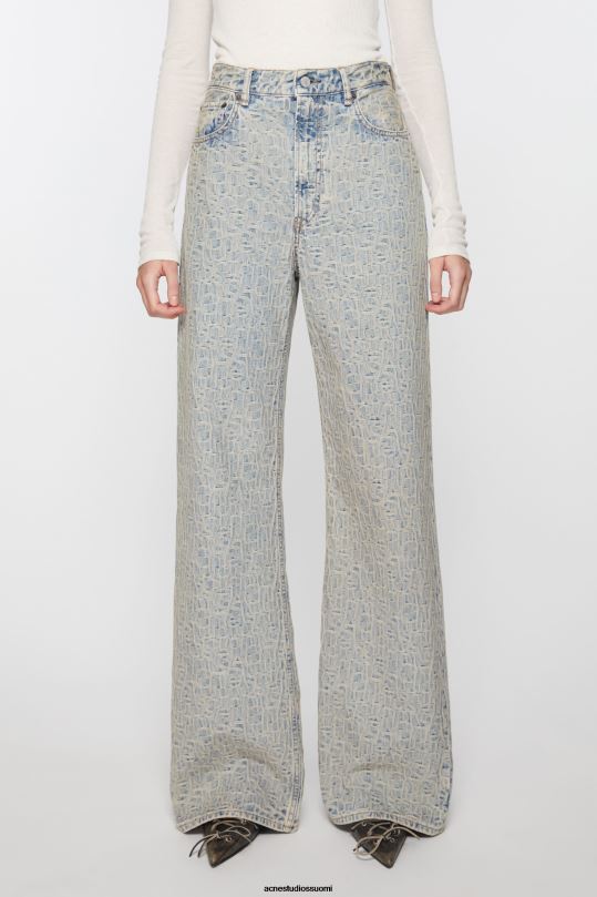 Acne Studios vaatteet sininen/beige 0VF2B225 rennon mallin farkut - 2022