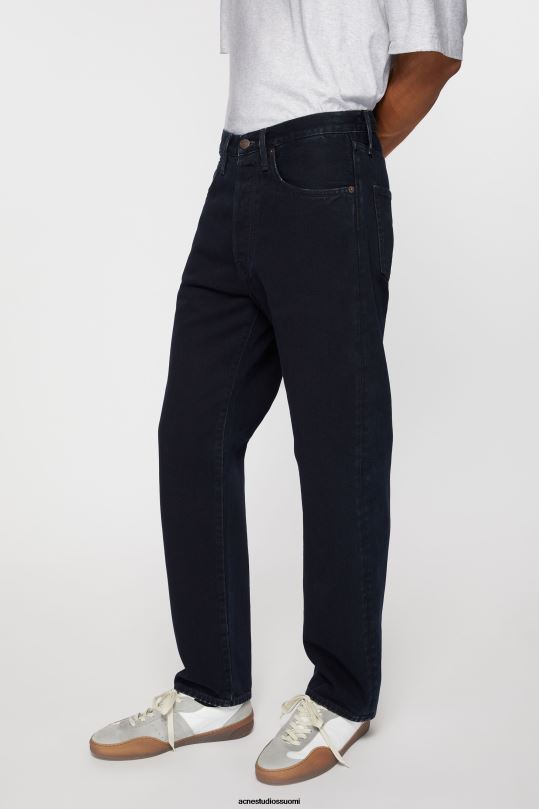 Acne Studios vaatteet sininen musta 0VF2B1123 rento istuvuus farkut - 2003