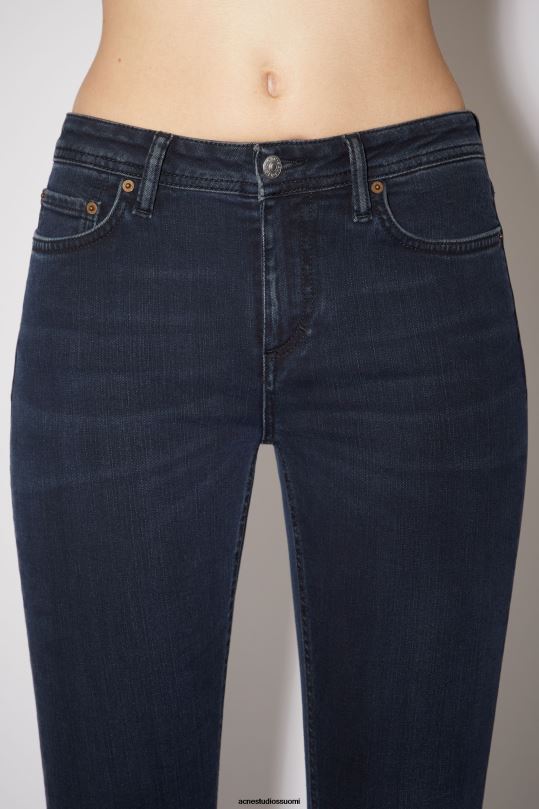 Acne Studios vaatteet sininen musta 0VF2B245 skinny fit farkut - kiivetä