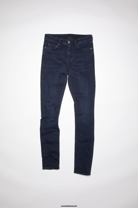 Acne Studios vaatteet sininen musta 0VF2B245 skinny fit farkut - kiivetä