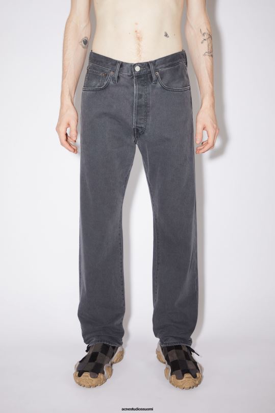 Acne Studios vaatteet tummanharmaa 0VF2B1155 rento istuvuus farkut - 2003
