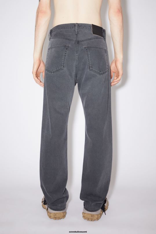 Acne Studios vaatteet tummanharmaa 0VF2B1155 rento istuvuus farkut - 2003
