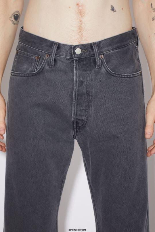 Acne Studios vaatteet tummanharmaa 0VF2B1155 rento istuvuus farkut - 2003