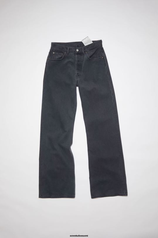 Acne Studios vaatteet tummanharmaa 0VF2B1156 löysät farkut - 2021m