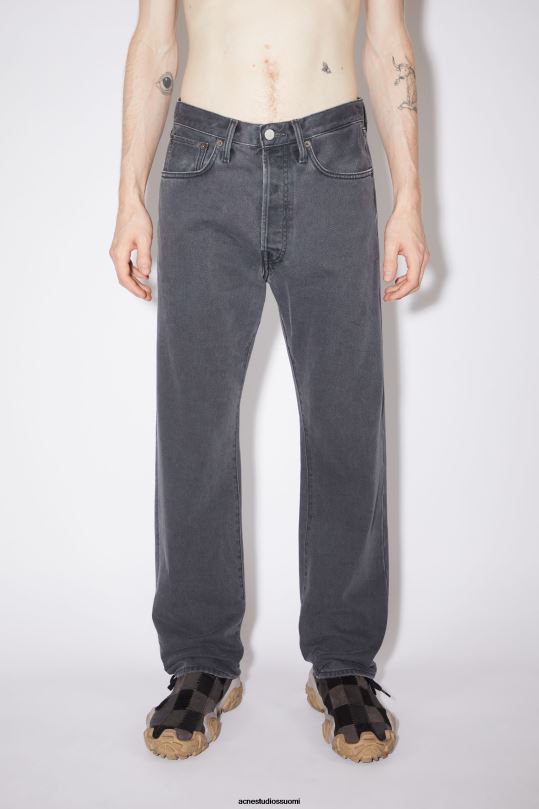 Acne Studios vaatteet tummanharmaa 0VF2B1165 rento istuvuus farkut - 2003