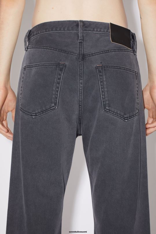 Acne Studios vaatteet tummanharmaa 0VF2B1165 rento istuvuus farkut - 2003