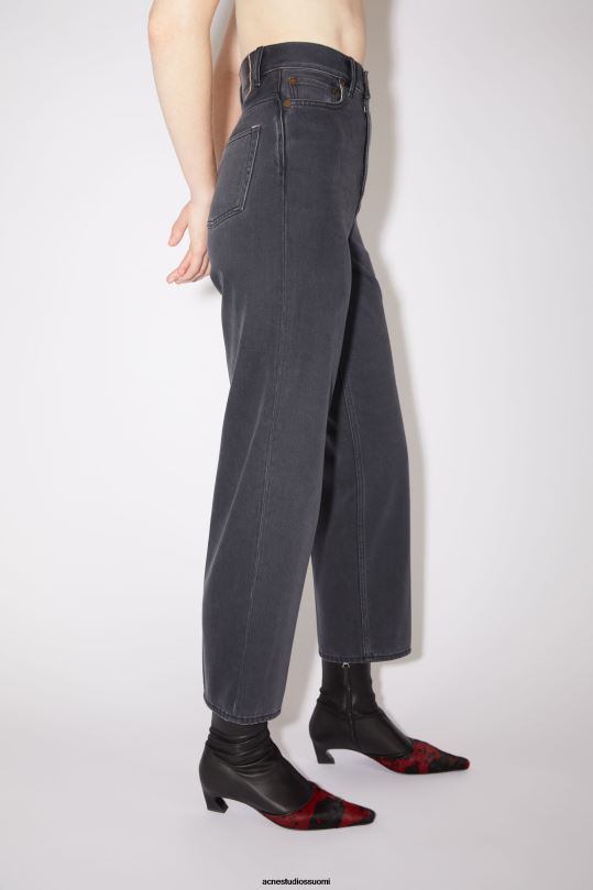 Acne Studios vaatteet tummanharmaa 0VF2B236 rennon mallin farkut -1993