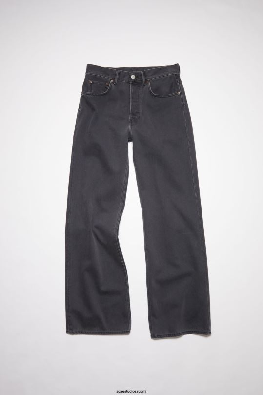 Acne Studios vaatteet tummanharmaa 0VF2B247 löysät farkut - 2021f