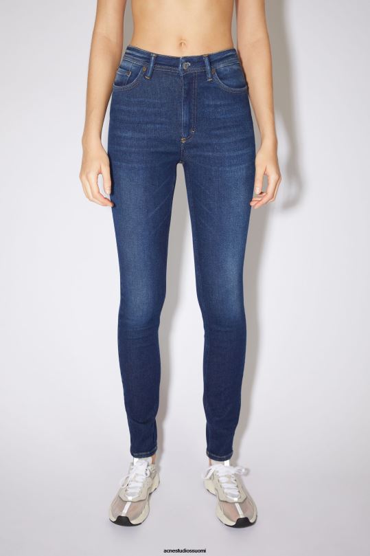 Acne Studios vaatteet tummansininen 0VF2B246 skinny fit farkut - peg