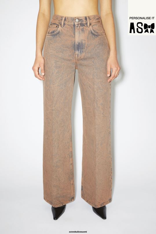 Acne Studios vaatteet vaaleanpunainen/harmaa 0VF2B239 rennon mallin farkut - 2022f
