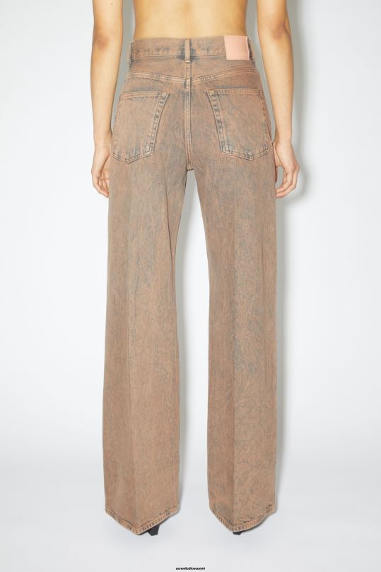 Acne Studios vaatteet vaaleanpunainen/harmaa 0VF2B239 rennon mallin farkut - 2022f