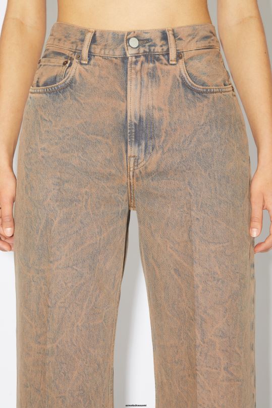 Acne Studios vaatteet vaaleanpunainen/harmaa 0VF2B239 rennon mallin farkut - 2022f