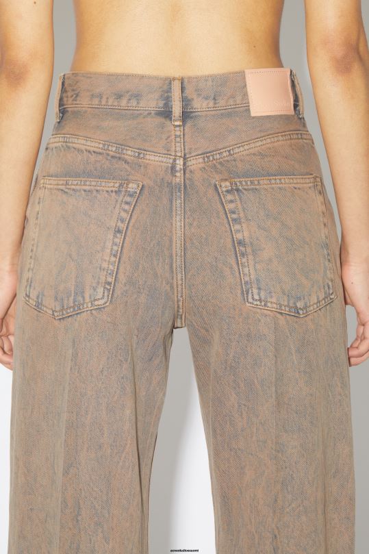 Acne Studios vaatteet vaaleanpunainen/harmaa 0VF2B239 rennon mallin farkut - 2022f