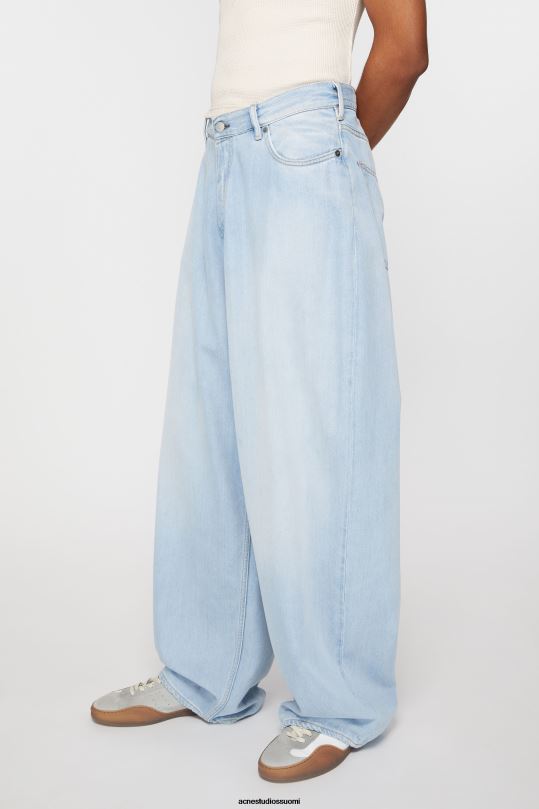 Acne Studios vaatteet vaaleansininen 0VF2B1116 super baggy fit farkut - 2023m