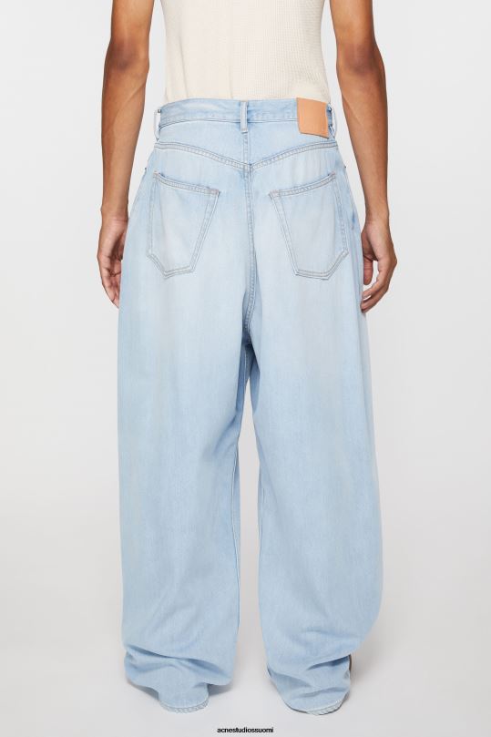 Acne Studios vaatteet vaaleansininen 0VF2B1116 super baggy fit farkut - 2023m