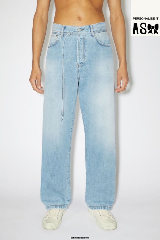 Acne Studios vaatteet vaaleansininen 0VF2B1144 löysät farkut - 1991 toj unisex