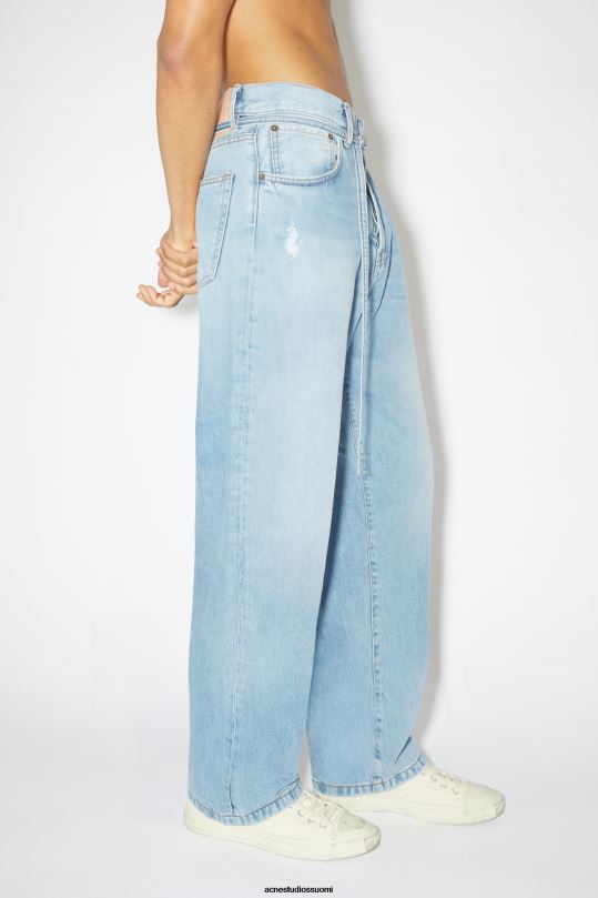 Acne Studios vaatteet vaaleansininen 0VF2B1144 löysät farkut - 1991 toj unisex