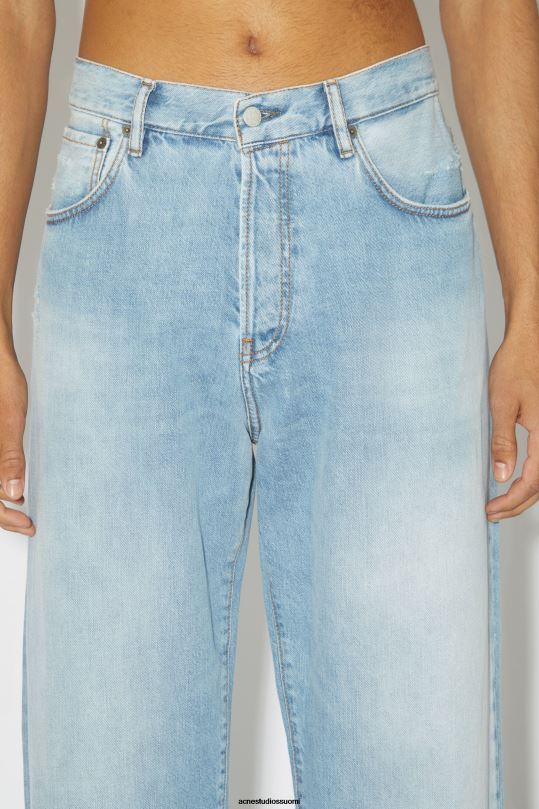Acne Studios vaatteet vaaleansininen 0VF2B1144 löysät farkut - 1991 toj unisex