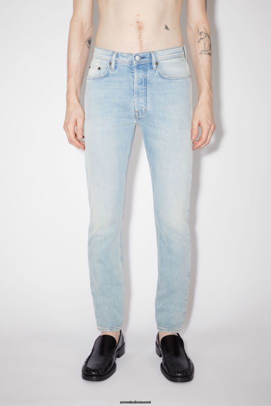 Acne Studios vaatteet vaaleansininen 0VF2B1145 slim fit farkut - river