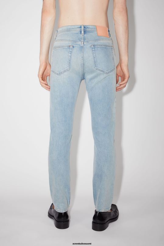 Acne Studios vaatteet vaaleansininen 0VF2B1145 slim fit farkut - river