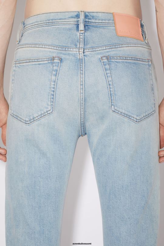 Acne Studios vaatteet vaaleansininen 0VF2B1145 slim fit farkut - river