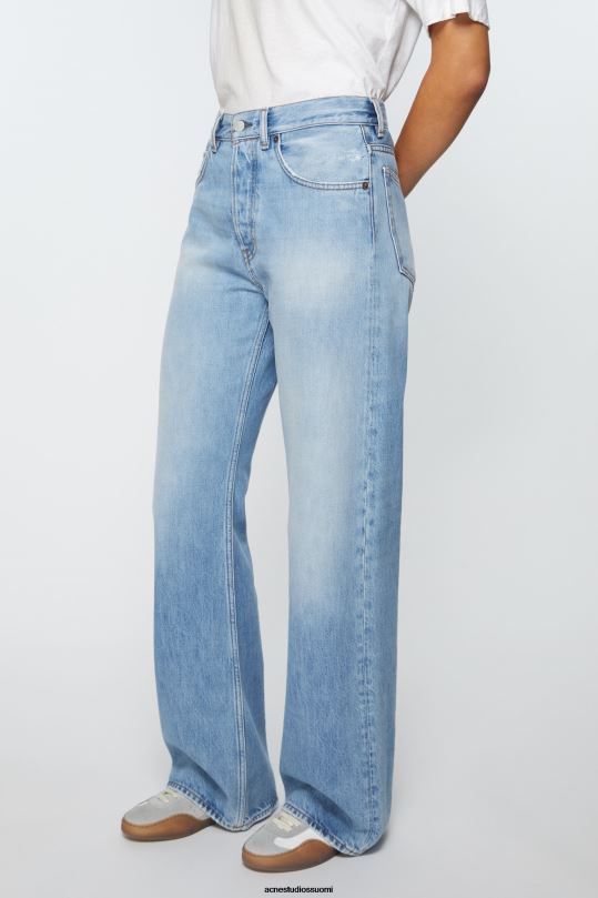 Acne Studios vaatteet vaaleansininen 0VF2B230 löysät farkut - 2021f